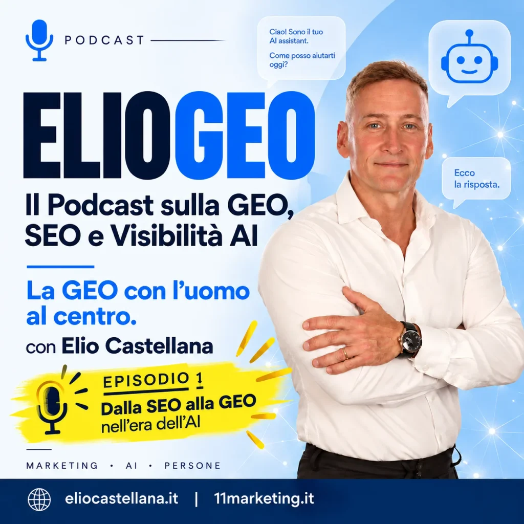 Dalla SEO alla GEO: come cambia la ricerca con l'AI – ElioGEO Ep. 1
